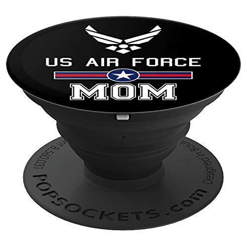 Proud Air Force Mom Military Pride PopSockets Grip and Stand for Phones and Tablets Proud Air Force Mom Military Pride PopSockets Grip and Stand for Phones and Tablets