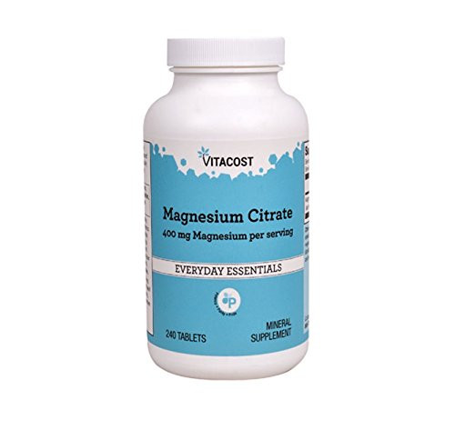 Vitacost Magnesium Citrate  400 mg  240 Tablets