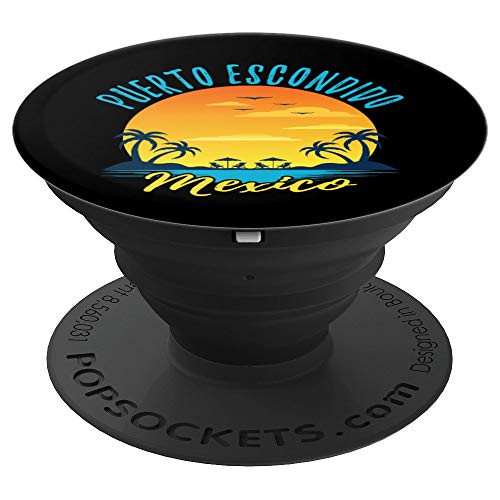 Puerto Escondido Mexico Palm Trees Orange Sunset PopSockets Grip and Stand for Phones and Tablets Puerto Escondido Mexico Palm Trees Orange Sunset PopSockets Grip and Stand for Phones and Tablets