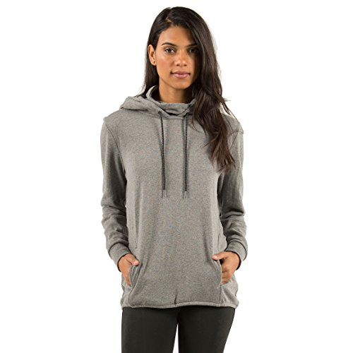 Element Juniors Jackson Pullover Hoody Fleece Grey Heather Large