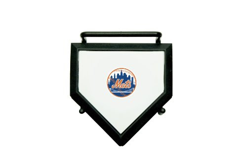 MLB New York Mets Home Plate 4-pack Coaster Set