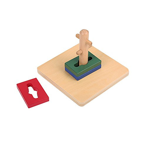 LEADER JOY Montessori Materials Dowel Set Toddler Preschool Toy