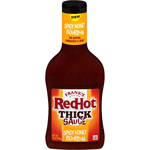 Frank s RedHot Spicy Honey Bourbon Thick Sauce 14 Ounce