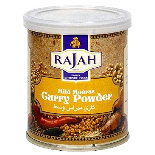 Rajah Madras Brown Curry Powder Mild 3 5 Ounce
