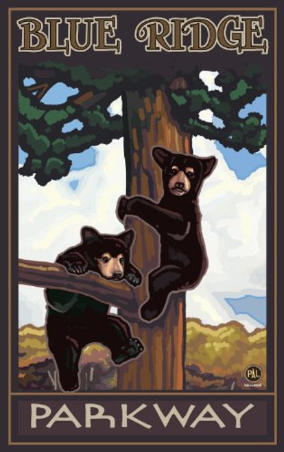 Northwest Art Mall Blue Ridge Parkway Black Bears in Tree North Carolina Wall Art by Paul A Lanquist, 11 by 17-Inch Northwest Art Mall Blue Ridge Parkway Black Bears in Tree North Carolina Wall Art by Paul A Lanquist, 11 by 17-Inch