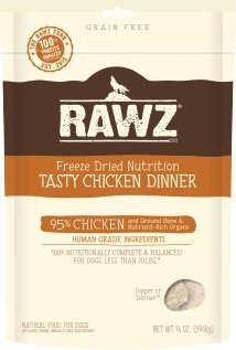 Rawz Freeze Dried Dog Food Chicken 14 oz