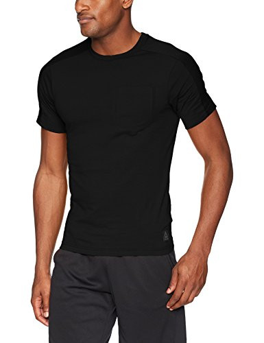 Reebok Men  Training Supply Move Tee Black Medium