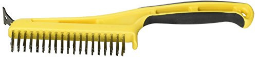 HYDE TOOLS 46810 Grip Wire Brush/Scraper