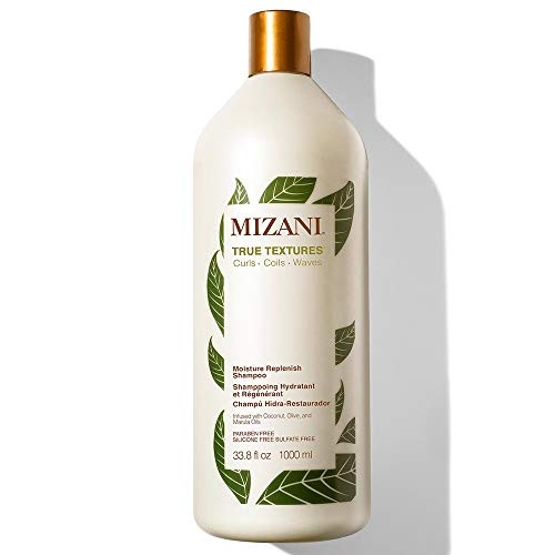 MIZANI True Textures Moisture Replenish Shampoo With Coconut Oil Sulfate ParabenFree For Curly Hair 33 8 Fl Oz MIZANI True Textures Moisture Replenish Shampoo With Coconut Oil Sulfate ParabenFree For Curly Hair 33 8 Fl Oz