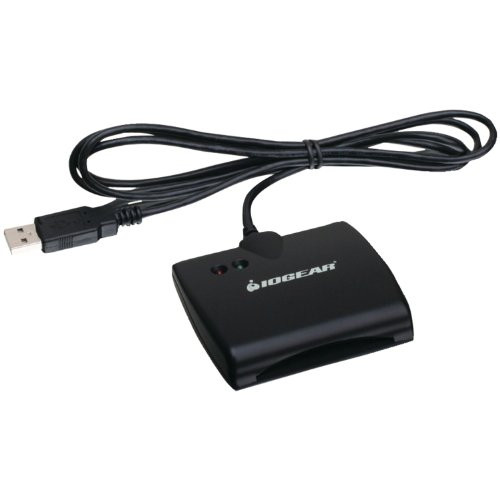 IOGEAR USB Smart Card Access Reader,TAA Compliant, GSR202