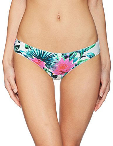 Rip Curl Junior s Palms Away Hipster Bikini Bottom White/White XS