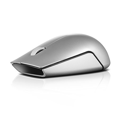 Lenovo 500 Wireless Mouse, Silver, 1000 dpi, 2.4 GHz wireless via USB, Streamlined design, Up to 12 months battery life, GX30N71809