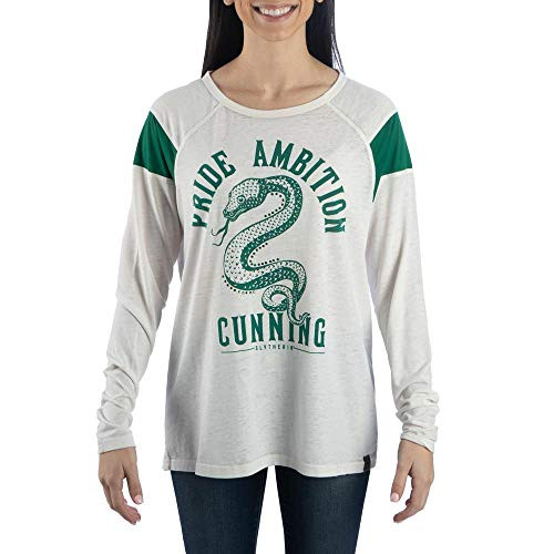 Harry Potter Slytherin Qualities Juniors  LongSleeve TShirtSmall