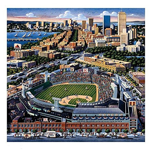 Dowdle Folk Art Boston Red Sox Puzzle 500 Piece