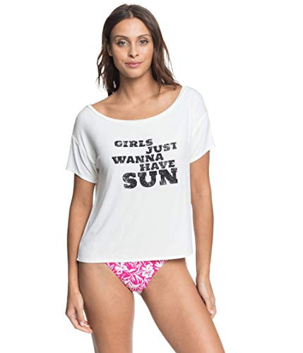 Roxy Junior s Fun TShirt Snow White XSmall