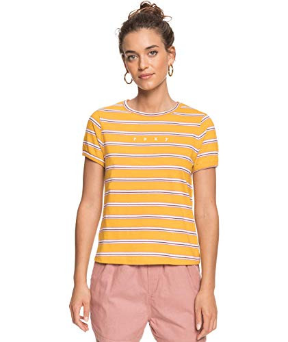 Roxy Junior s Tee Mineral Yellow TenerifeRNUM Stripe L