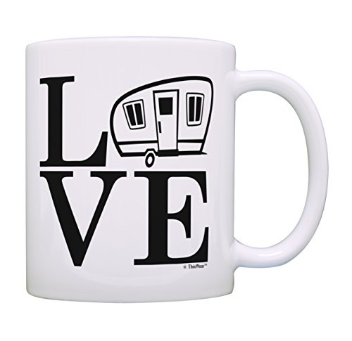 RV Gifts for Women RV LOVE Camp Mug RV Coffee Mug Camping Present RV Novelty Gifts Retirement Gifts Coffee Mug Tea Cup White RV Gifts for Women RV LOVE Camp Mug RV Coffee Mug Camping Present RV Novelty Gifts Retirement Gifts Coffee Mug Tea Cup White