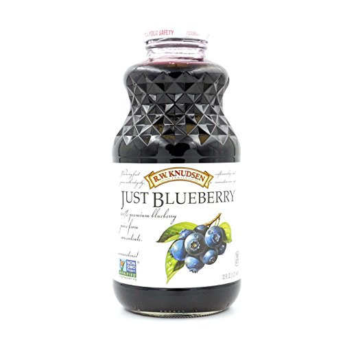 Rw Knudsen Just Juices Just Blueberry Orgnc Multiserve 100 Juice 32 Oz