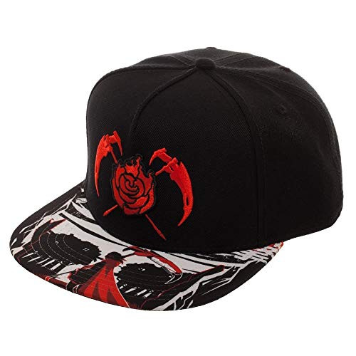 Bioworld RWBY Ruby Rose Logo Sublimated Bill Snapback