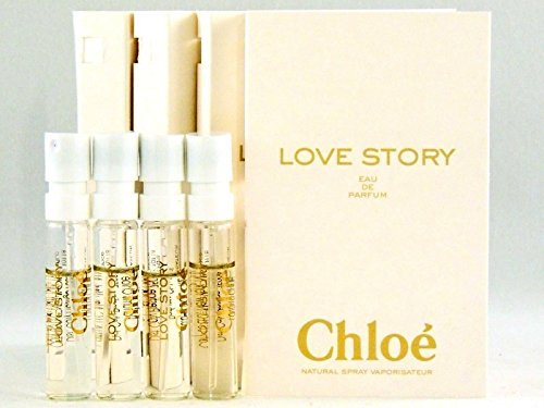 Chloe LOVE STORY Eau de Parfum Samples 4 vials