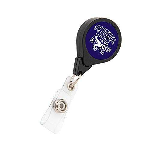 San Francisco State University SFSU Gators NCAA Retractable Badge Holder Ticket Clip Reel ID