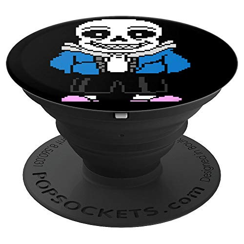 SANS SKELETON PIXEL PopSockets Grip and Stand for Phones and Tablets
