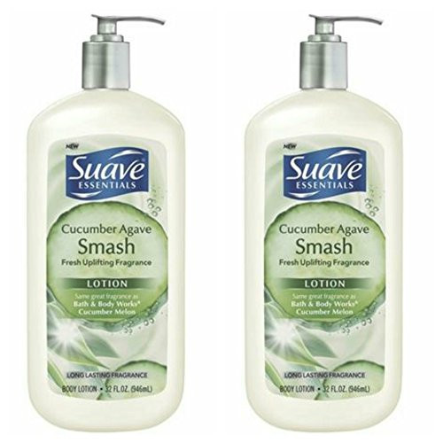 Suave Body Lotion  Advanced Therapy  32 oz Cucumber Agave Smash  32 oz 2 PK