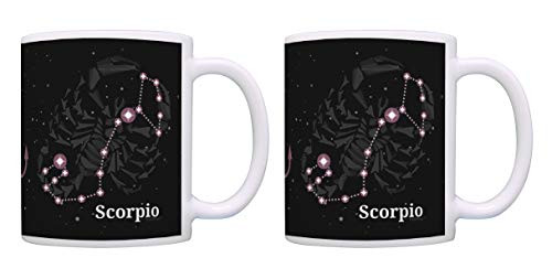 Scorpio Gift Set Constellation Zodiac Mugs Scorpio Presents 2 Pack Gift Coffee Mugs Tea Cups Multi Scorpio Gift Set Constellation Zodiac Mugs Scorpio Presents 2 Pack Gift Coffee Mugs Tea Cups Multi