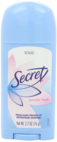 Secret Original Powder Fresh Women s Solid Antiperspirant  Deodorant 2 7 Oz  Pack of 2