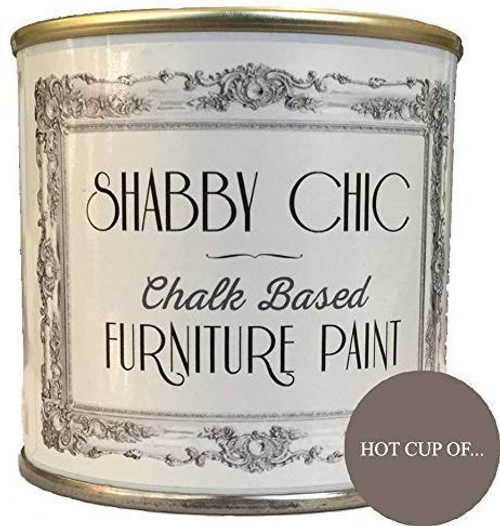 Shabby Chic Furniture Chalk Paint Chalk Based Furniture and Craft Paint for Home Decor DIY Projects Wood Furniture  Chalked Interior Paints with Rustic Matte Finish  Liter  Hot Cup of