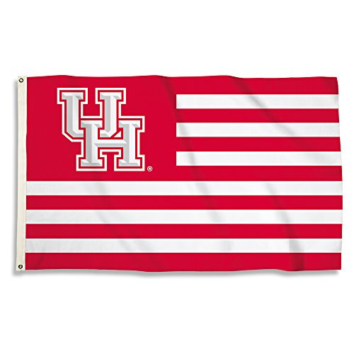 BSI NCAA College Houston Cougars 3 X 5 Foot Flag with Grommets