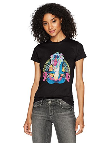 Fifth Sun Junior s Lion King Freaky Rafiki Graphic Crew Tee Black Medium
