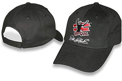 Checkered Flag Dale Earnhardt Sr 3 Victory Pose RCR Nascar Hat Black Checkered Flag Dale Earnhardt Sr 3 Victory Pose RCR Nascar Hat Black