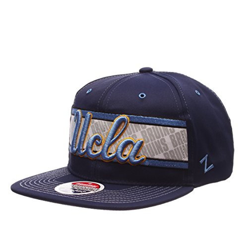 Zephyr UCLA Bruins Epic 32/5 Adjustable Snapback Cap  NCAA Flat Bill One Size Baseball Hat