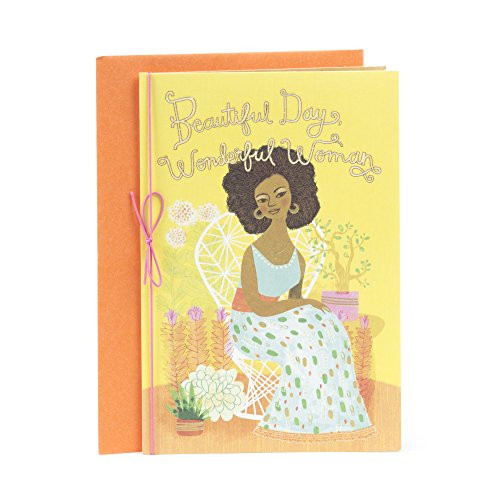 Hallmark Mahogany Birthday Greeting Card for Mother Love Peace Joy Blessed