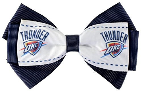 NBA Oklahoma City Thunder Women s 2Tone Bow Hair Clip One Size