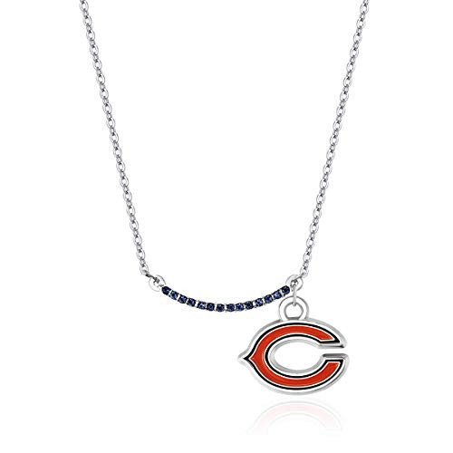 Pro Specialties Group NFL Chicago Bears Infinity Necklace Pro Specialties Group NFL Chicago Bears Infinity Necklace