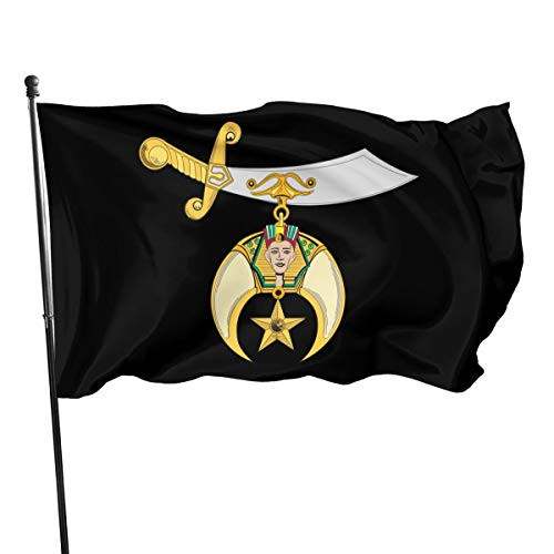 Shriner 3x5 FT American Flag Outdoor Banner Family Banner Garden Banner Black Shriner 3x5 FT American Flag Outdoor Banner Family Banner Garden Banner Black
