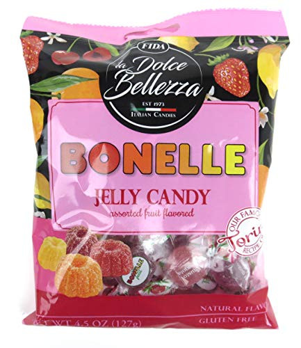 FIDA la Dolce Bellezza Bonelle Jelly Candy 4 5 oz Bag