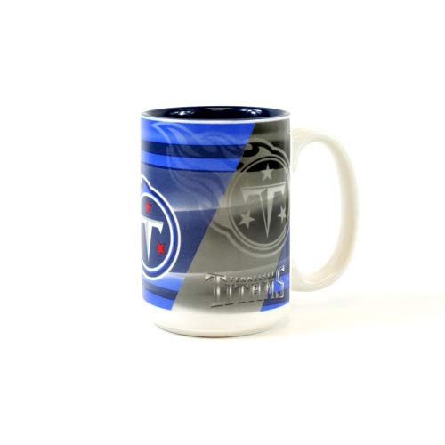 Memory Company Tennessee Titans 15oz Shadow Ceramic Mug