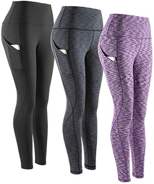 SERHOM Women Yoga Pants High Waist Tummy Control Workout Yoga Leggings for Women with Pockets M 3 Pack SERHOM Women Yoga Pants High Waist Tummy Control Workout Yoga Leggings for Women with Pockets M 3 Pack