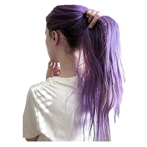 Purple Synthetic 13X6 Lace Front Wigs Long Straight Synthetic Hair Hair Wig Glueless For Women 150 Density Cosplay Natural Hairline Purple Synthetic 13X6 Lace Front Wigs Long Straight Synthetic Hair Hair Wig Glueless For Women 150 Density Cosplay Natural Hairline