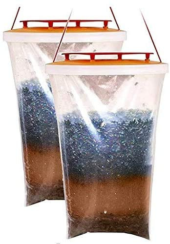 Miohy Fly Trap OutdoorsFly Catcher?Fly Traps 2Pack