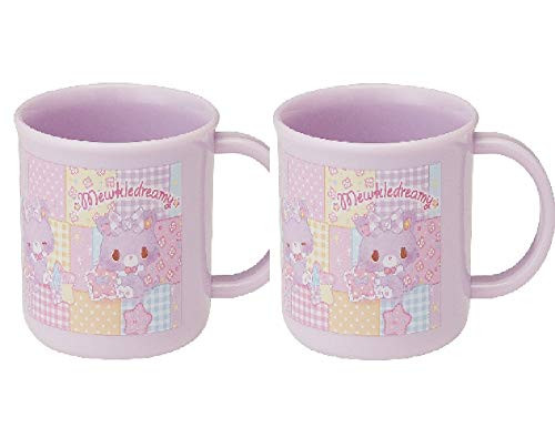 Skater 2 Cups Set Sanrio Mewkle KE4A 200ml Dishwasher Compatible from Japan