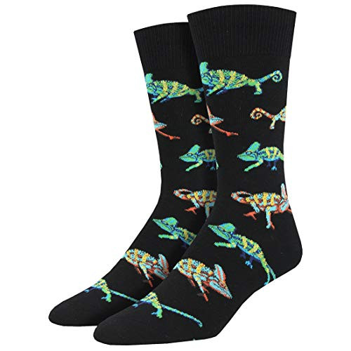 Socksmith One in A Chameleon Black 1013 Men s Shoe Sizes 712 5
