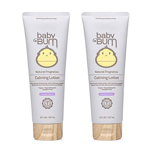 Baby Bum Calming Lotion Moisturizing Baby Body Lotion for Sensitive Skin with Shea and Cocoa Butter Lavender Coconut Fragrance Gluten Free and Vegan 8 FL OZ 2 Pack Baby Bum Calming Lotion Moisturizing Baby Body Lotion for Sensitive Skin with Shea and Cocoa Butter Lavender Coconut Fragrance Gluten Free and Vegan 8 FL OZ 2 Pack