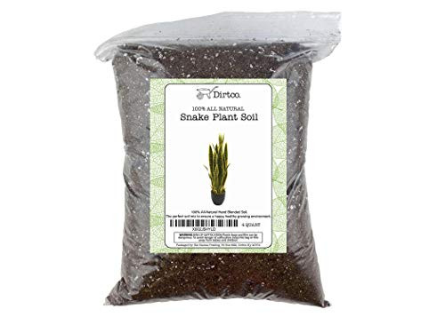 Soil Mixture for Snake Plants Specialized Soil Mix for Green Sansevieria Trifascatia Zeylanica Plants Plant or RePot Your Snake Plant 4qt