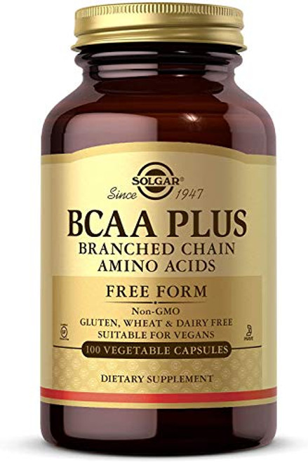Solgar BCAA Branched Chain Amino Acids 100 Vegetable Capsules Solgar BCAA Branched Chain Amino Acids 100 Vegetable Capsules
