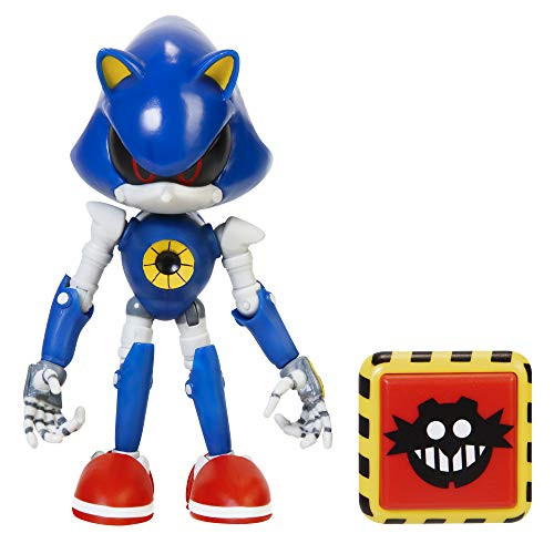 Sonic The Hedgehog 4  Modern Metal Sonic Action Figure with Trap Spring Accessory