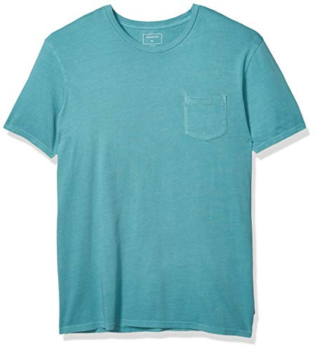 Quiksilver Men s Basic Washed Pocket Short Sleeve TEE Porcelain S